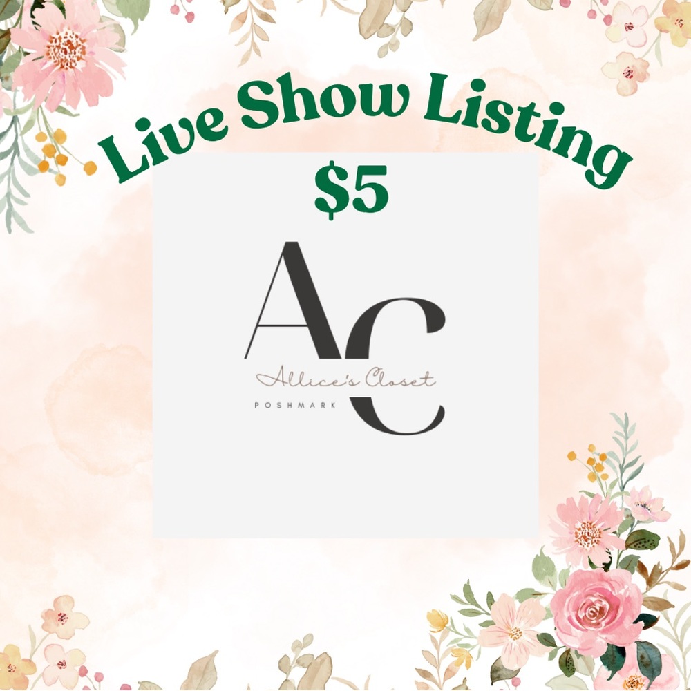 $5 Live Show Listing
